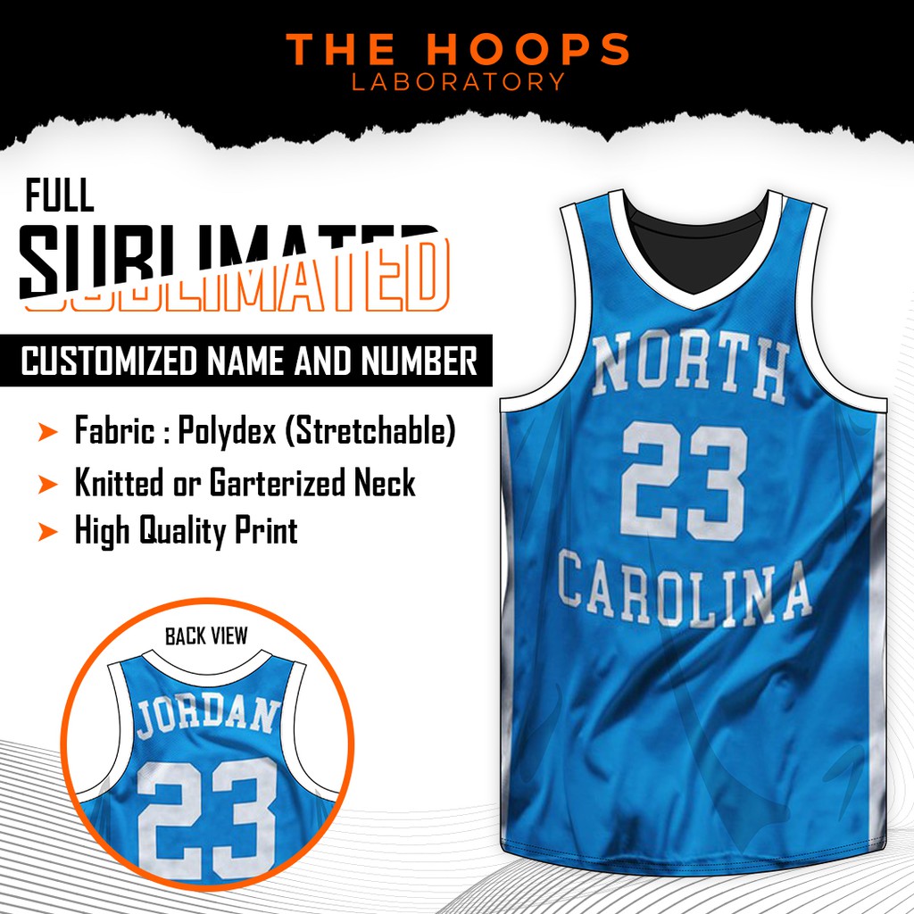 Michael jordan throwback hot sale jersey north carolina