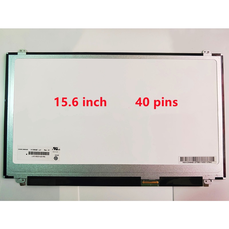 Display LCD 15.6 Pollici HD 1366x768 40pin Compatibile N156BGE-L31, L41 E Modelli LP156WH, LTN156 - New Net