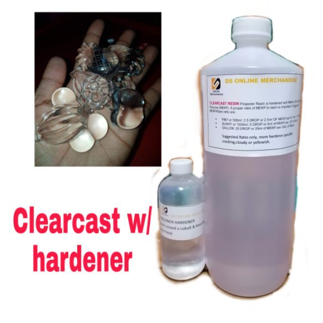 Clear cast on sale