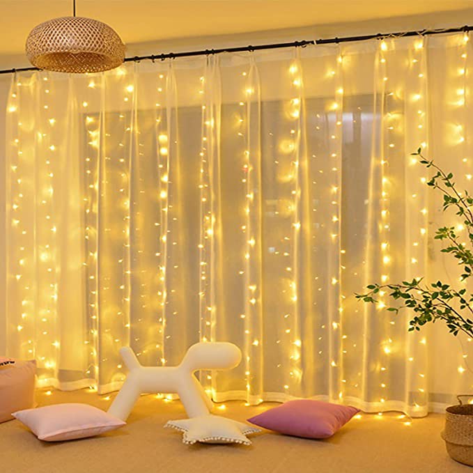 String Lights Girls Room Decor Curtain Light Ombre Fairy Wall String