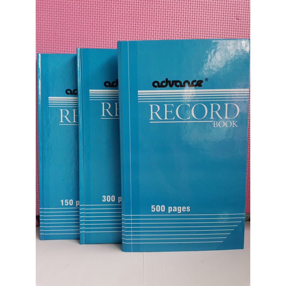 Advance Record Book Blue | Shopee Philippines