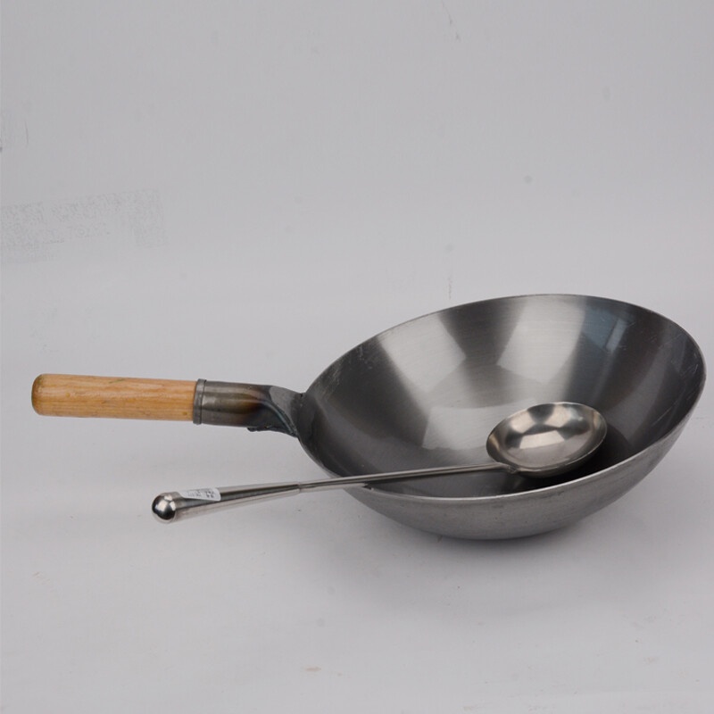 Thickened Iron Pot Chef for Restaurant and Commercial Use Large Ladle