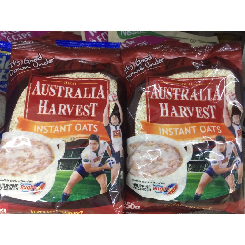 Australian Harvest Oatmeal 250g & Quaker 400g, Golden Oats 200g