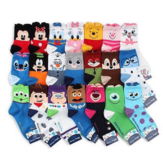 Disney Churros Characters Korean Socks Iconic | Socks Buffet | Shopee ...