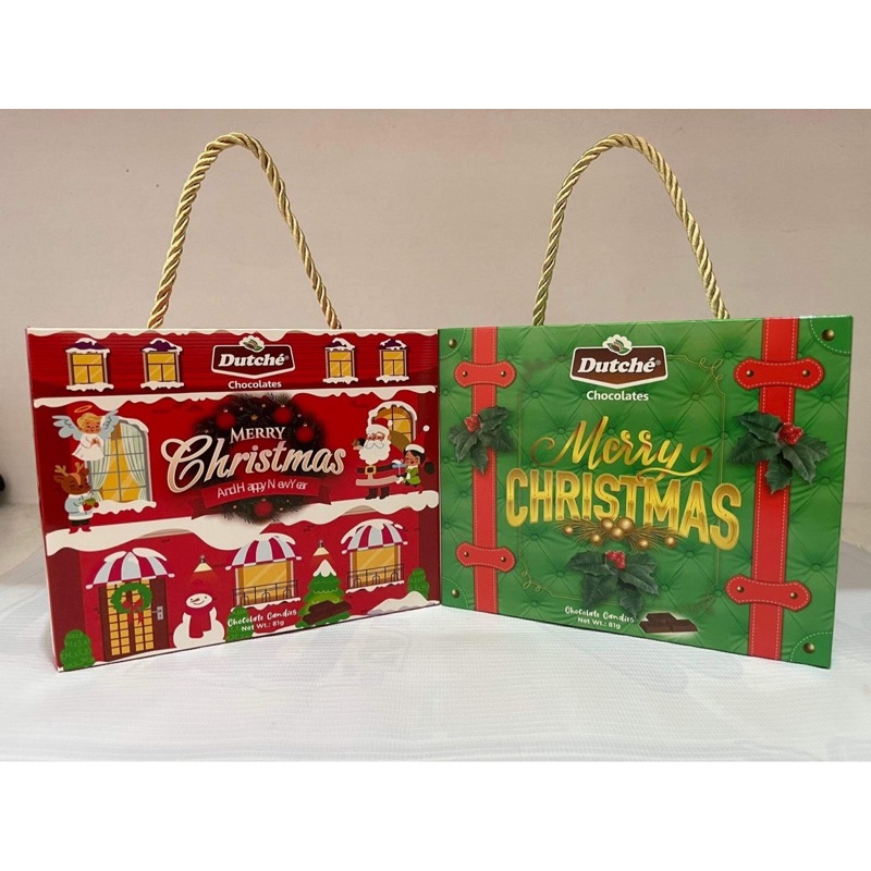 Dutche Chocolate Christmas Bag Box 81g | Shopee Philippines