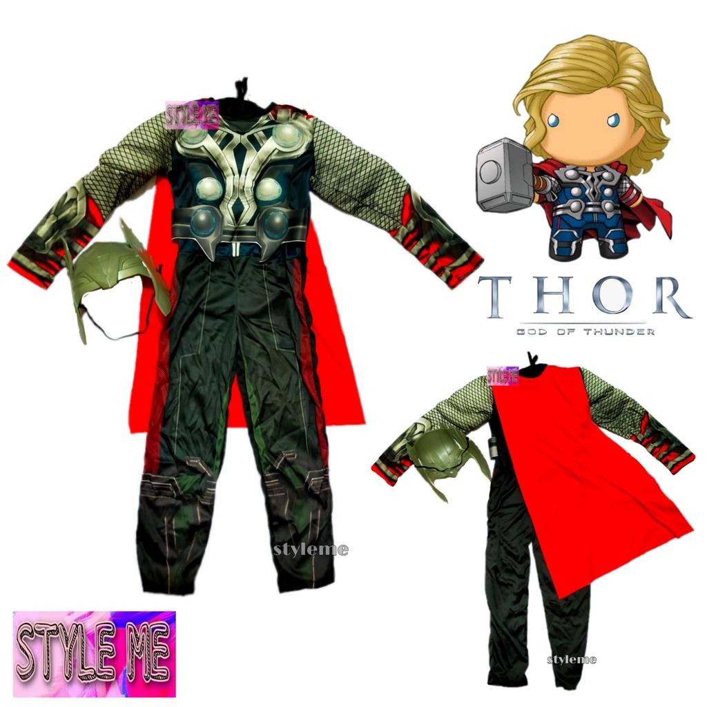 THORR MUSCLE / MUSCULAR JUMPSUIT COSTUME COSPLAY/ROLEPLAY/OR ANY DRESS ...