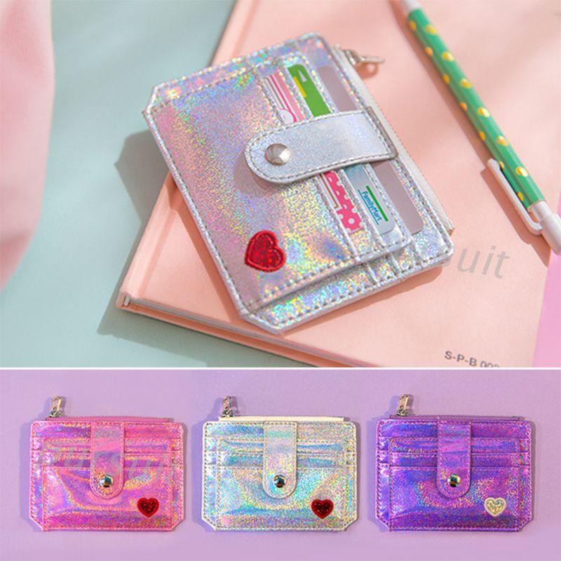 Holographic Wallet ID Money Credit Card Holder Pocket Case Business  Driver's License Organizer | Shopee Philippines