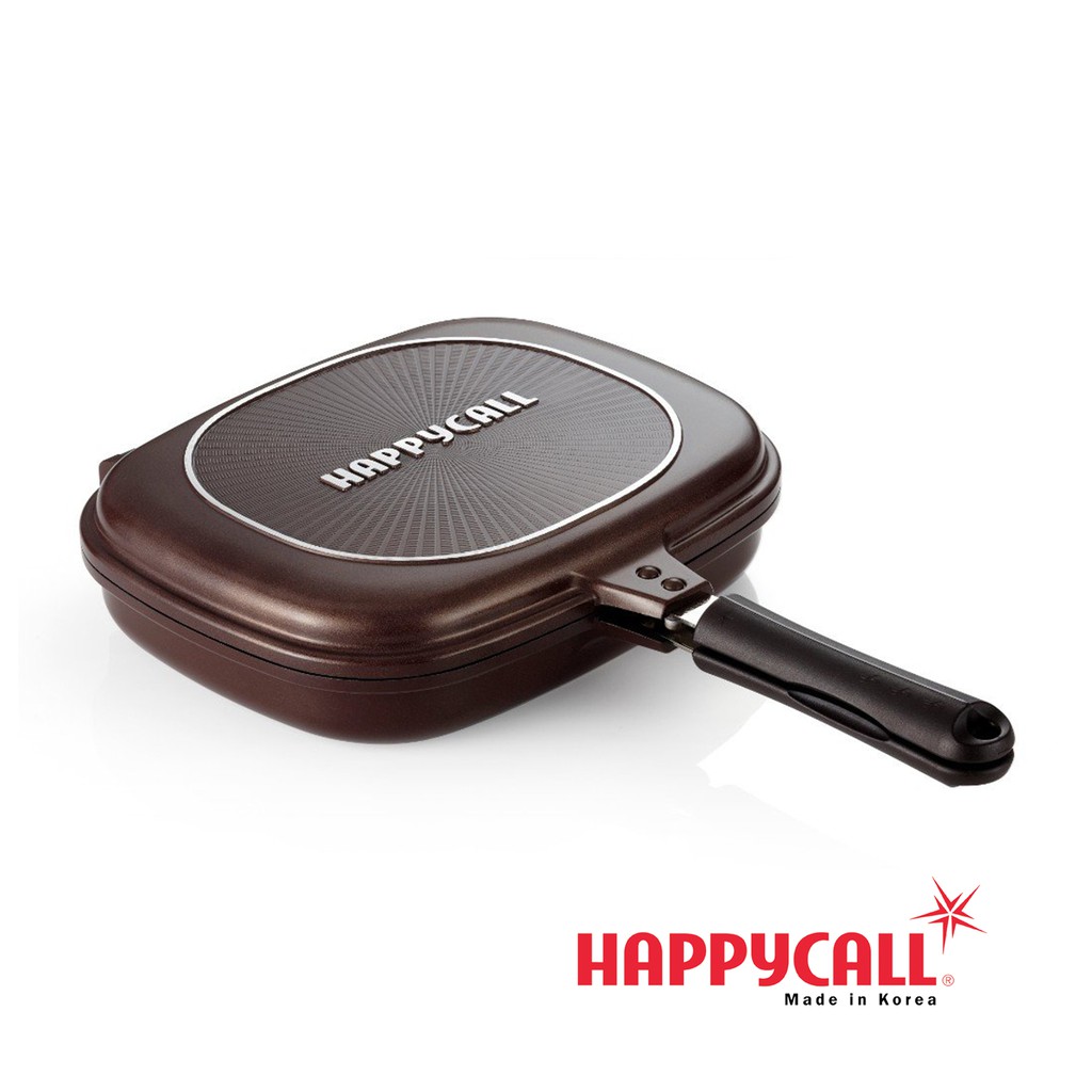 Happycall Diamond Double Pan Jumbo Grill Pan, Non Stick, PFOA Free