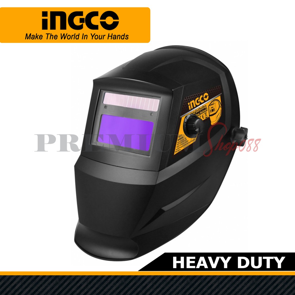Ingco Auto Darkening Welding Helmet AHM008 Weld | Shopee Philippines