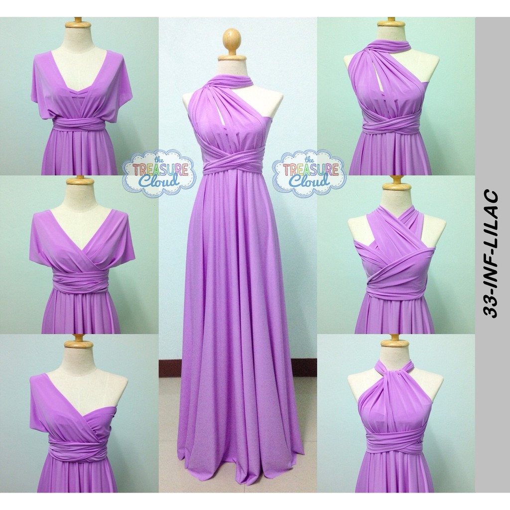 Infinity cheap dress violet