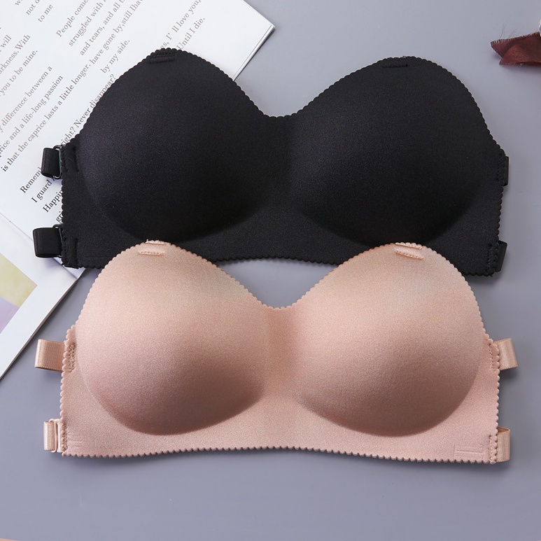 Sexy Women Push Up Bra Invisible Strapless Silicone Lace Up Bralette Seamless  Bras Women Underwear 1/2 Cup 