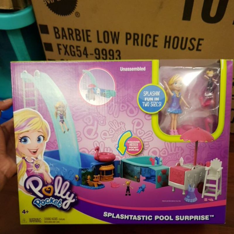 Polly Pocket series - Splashtastic Pool Surprise | Shopee Philippines