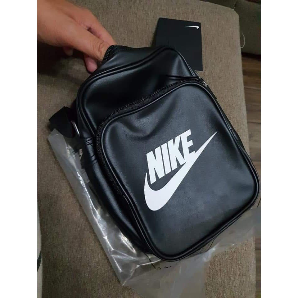 Nike sling bag on sale leather