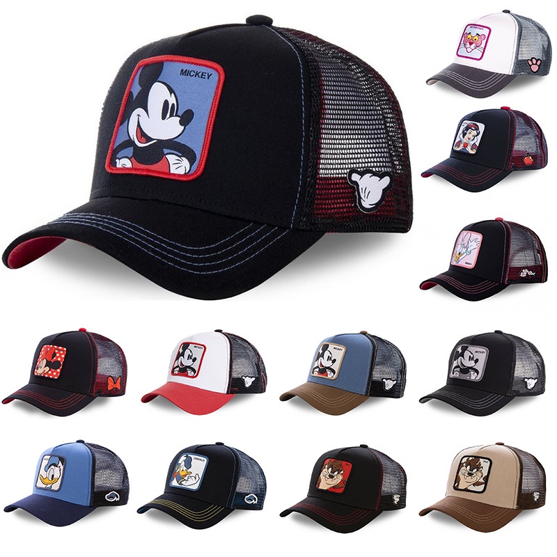 new caps Baseball Cap Disney Cartoon Character mickey mous Embroidery ...