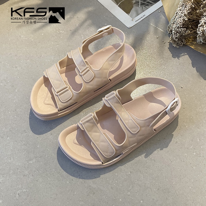 KFS Rubber Slippres For Women 2022 New Heels Sandals | Shopee Philippines