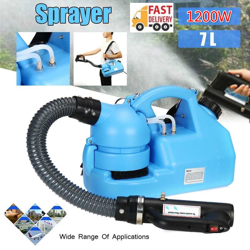 【Factory SPOT】 7L / 1200W Electric Cold Misting Machine ULV Fogger ULV ...