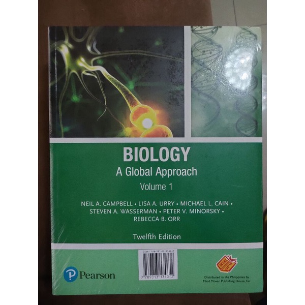 Biology a global approach 12th edition（BIOLOGY:A Global