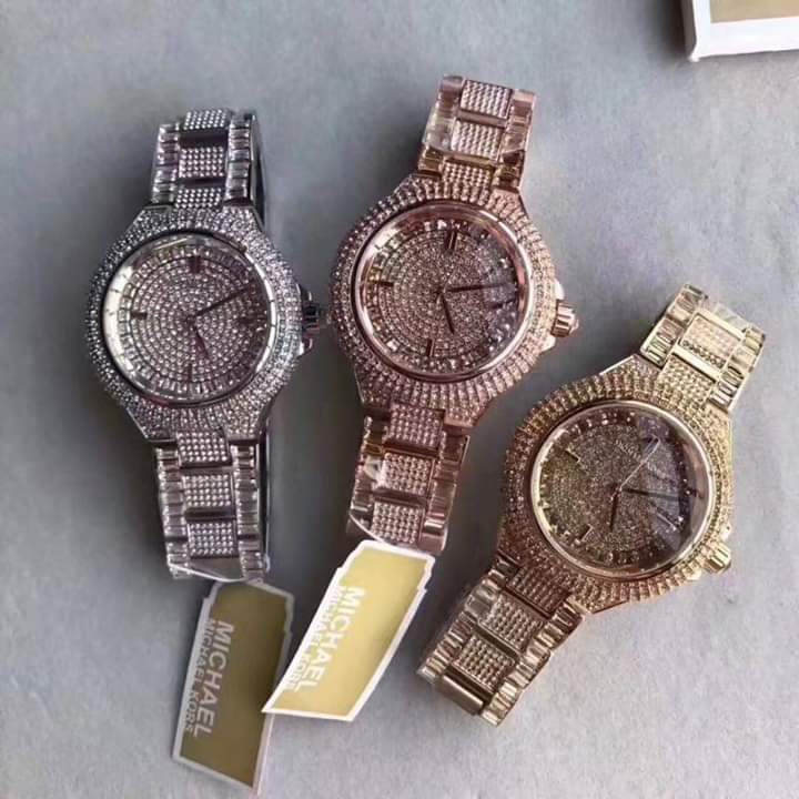 Mk watch outlet with stones