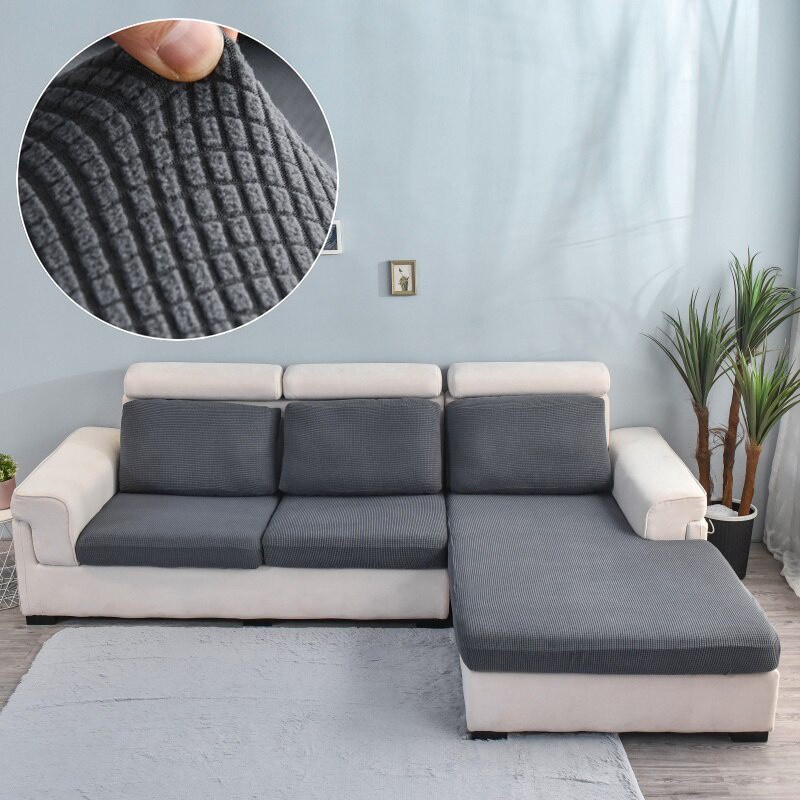 【PH Stock】Sofa cushion Seat Cover 1/2/3/ Seater cushion slipcover