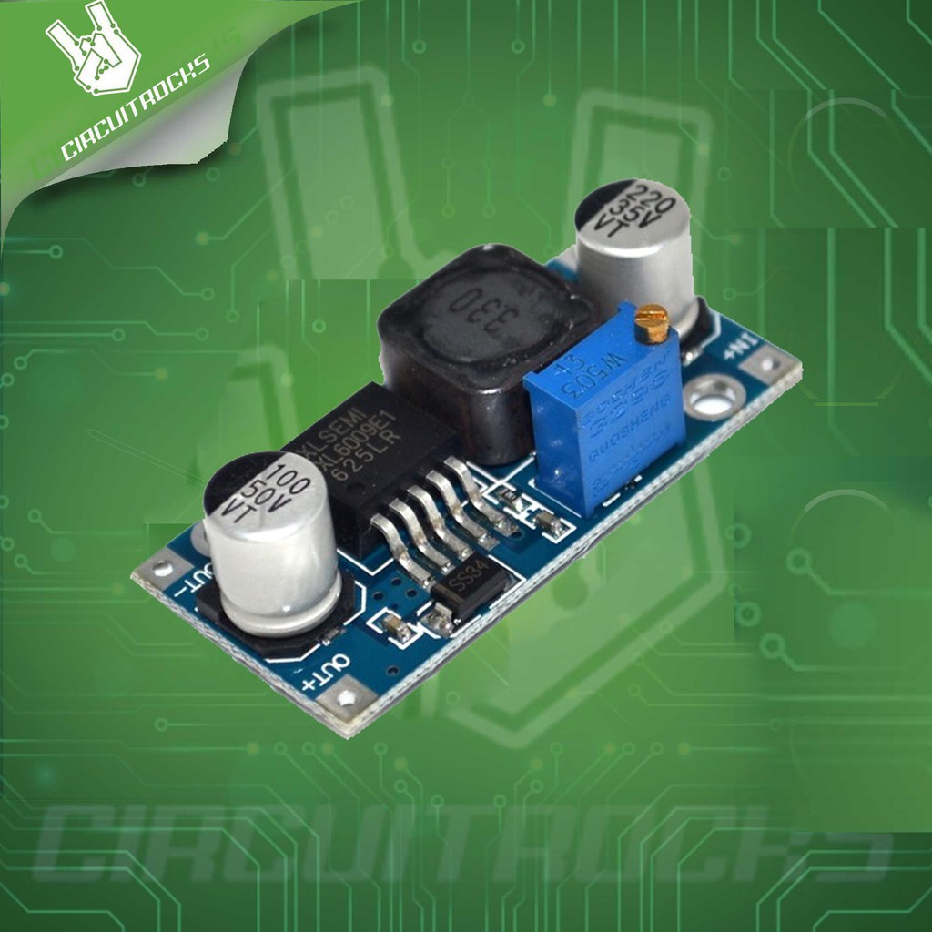 Circuitrocks DC-DC Step-up Power LM2577 Adjustable Converter Module ...
