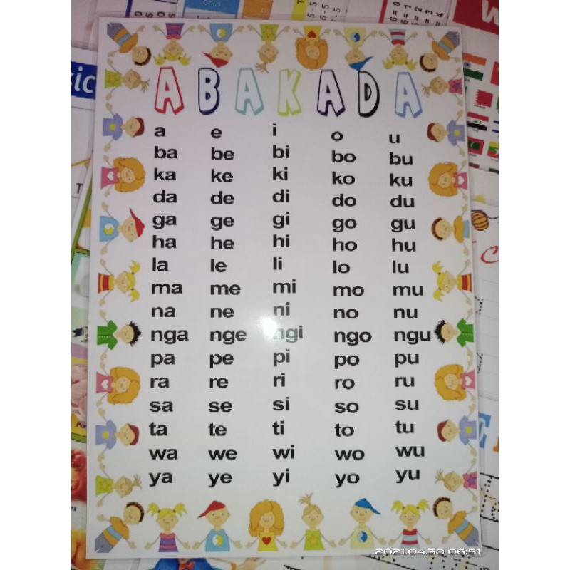 Abakada Aeiou Educational Wall Chart Poster Lazada Ph - vrogue.co