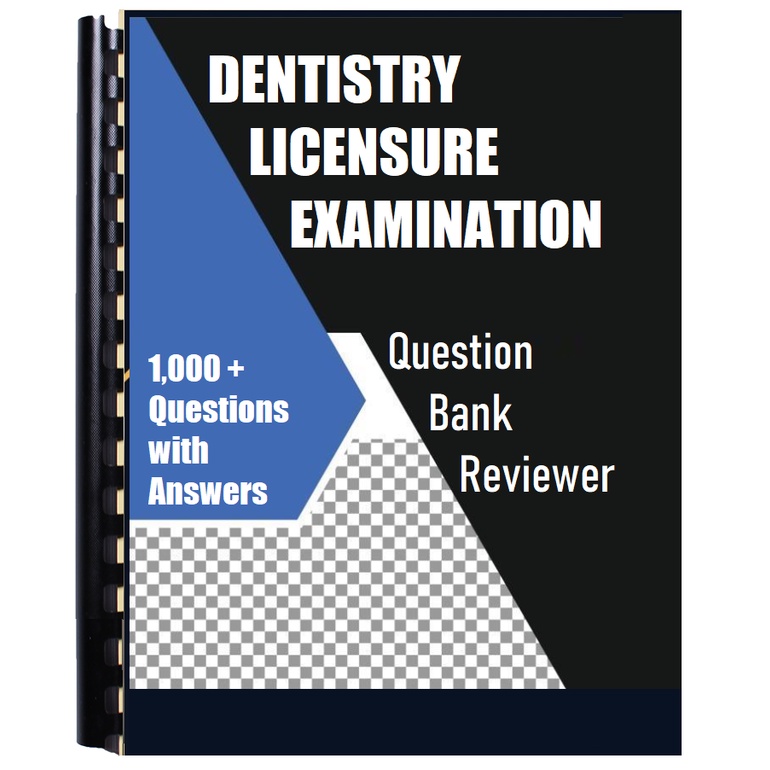 Dentistry Licensure Exam Question Bank Reviewer (1,000++ Questions) Shopee Philippines
