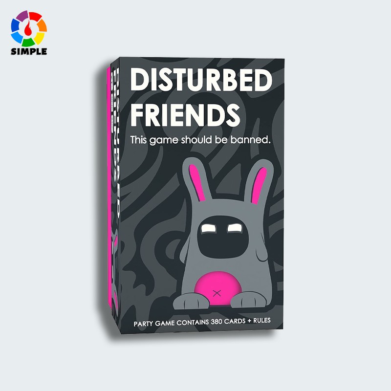 Disturbed Friends This party game should be banned. Board Game