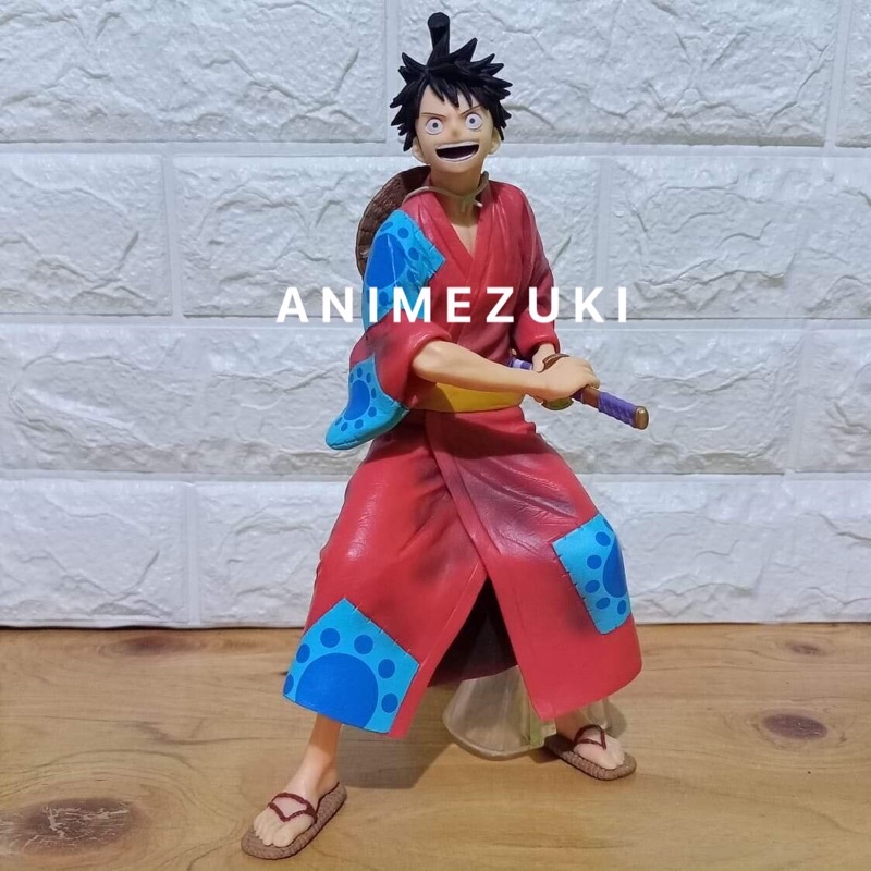Figurine One Piece Masterlise Luffy Wano Kuni - Neuve Sous Blister - Vente Unitaire