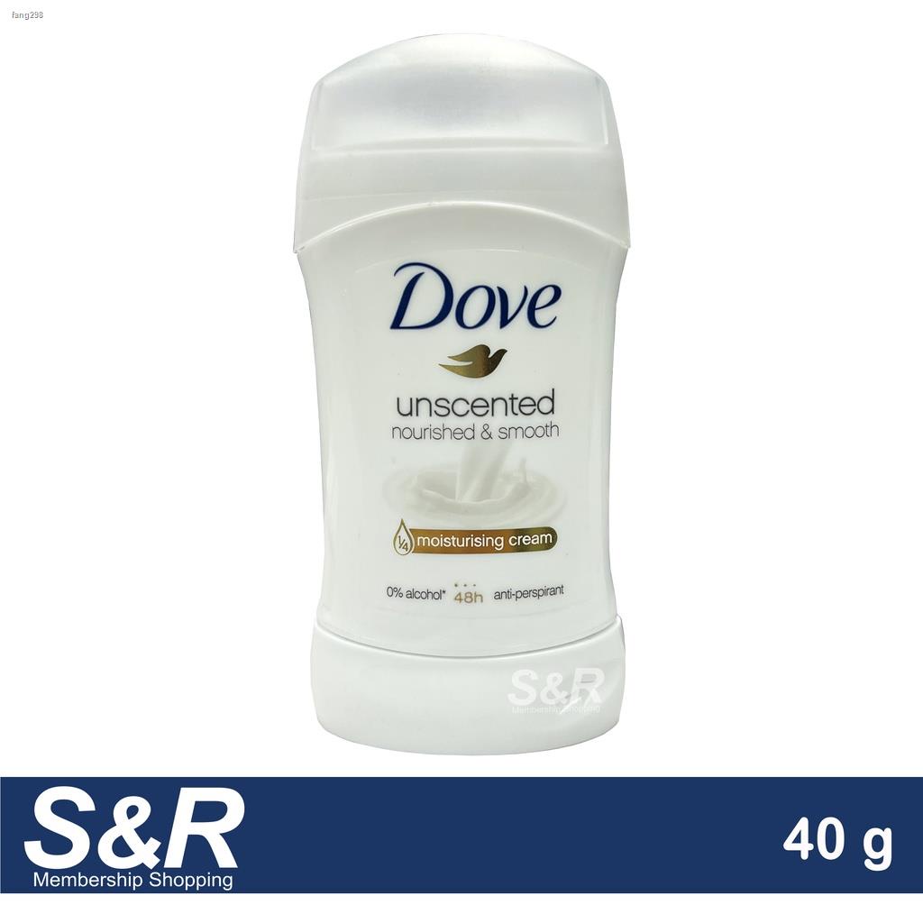 Dove Unscented Anti-perspirant Stick 40g | Shopee Philippines