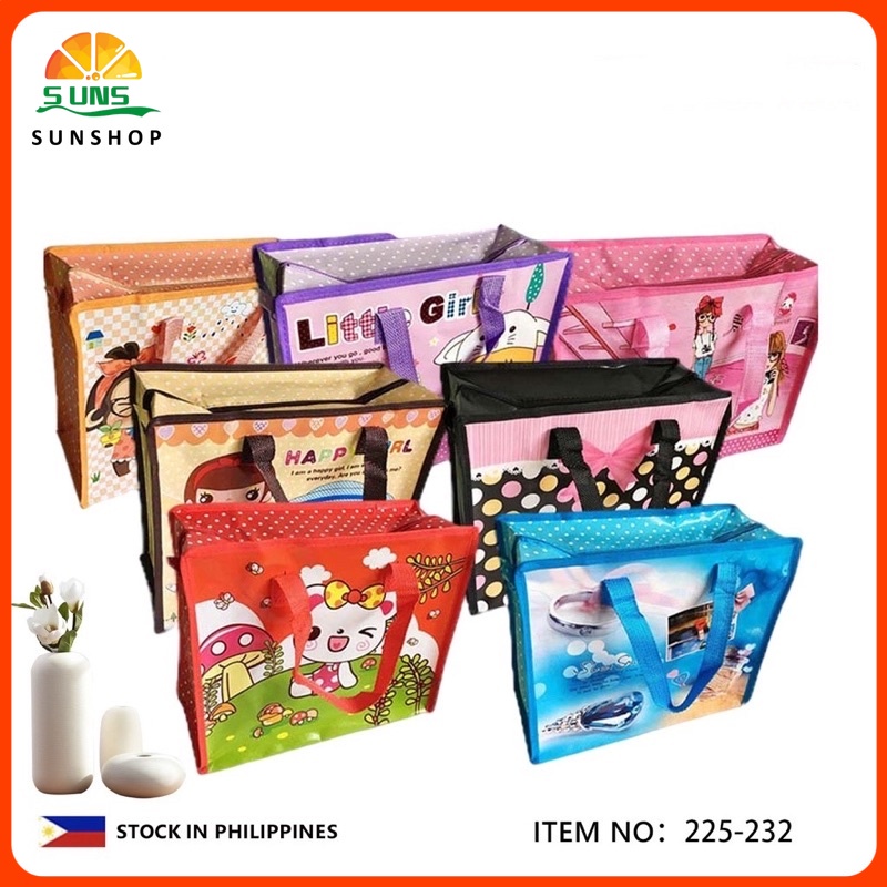 Sako bag / Eco bag / Lunch Bag / Shopping bag / Storage bag With Zipper