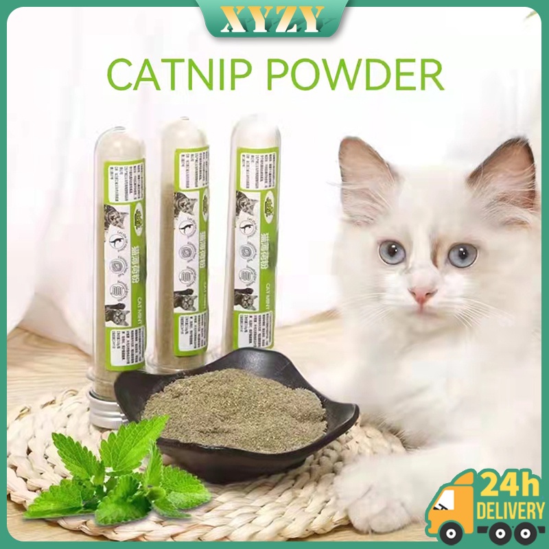 Catnip Powder Increase Appetite Eliminate Hairballs Relieve Stress Cat