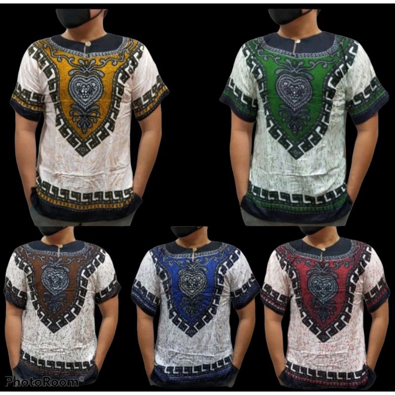 batik polo shirt, hearts designs, | Shopee Philippines