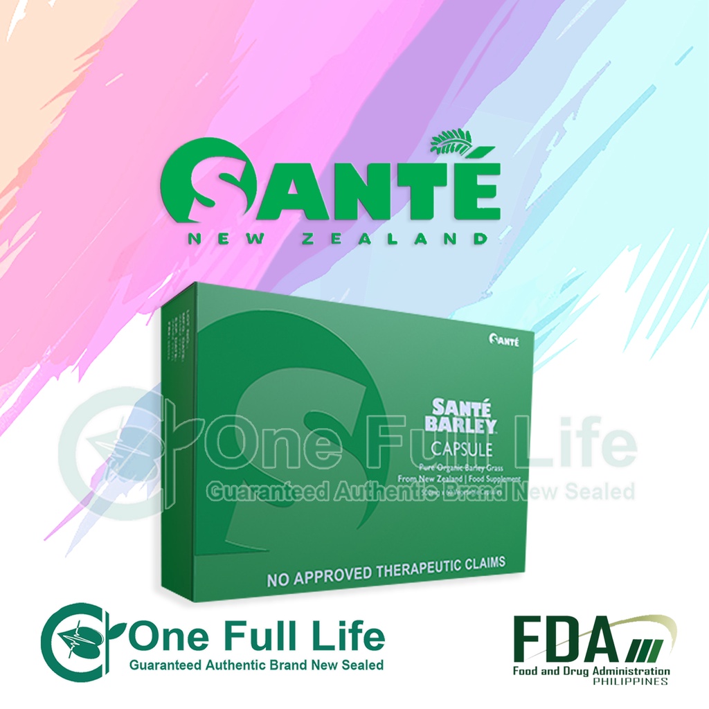 UC8S Sante Barley CAPSULES 60 Capsules x 1 BOX | Shopee Philippines