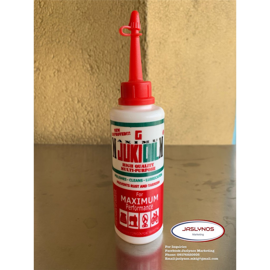 JUKI OIL Multi Purpose Machinery Oil Sewing Machine Oil 120ml Shopee
