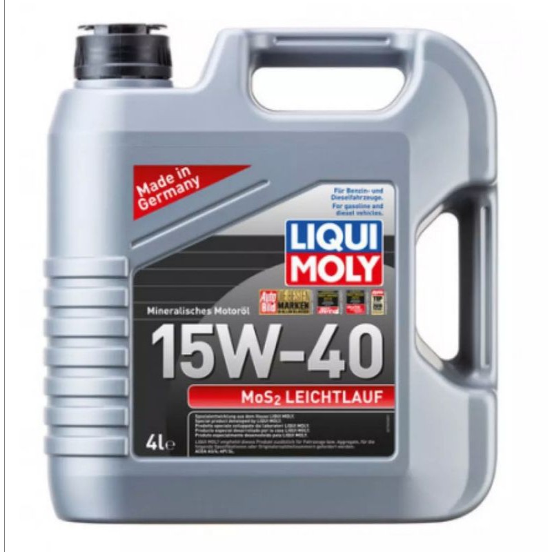 LIQUI MOLY 15W40 FOR DIESEL AND GASOLINE ENGINE WITH MOS2 1 liter code