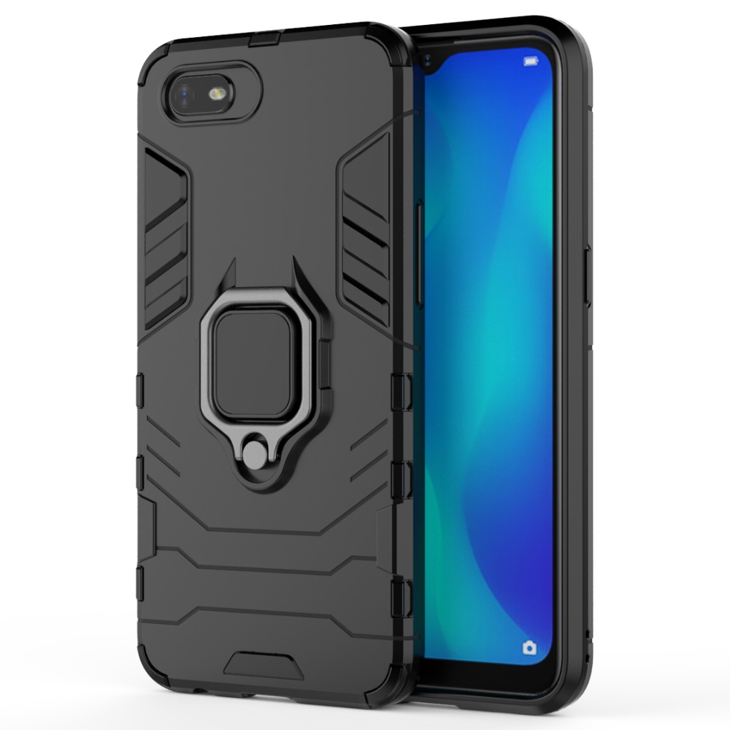 Realme C2 Case Hard Shockproof Armor Kickstand Back Cover Oppo Realme C2 C  RealmeC2 Phone Casing