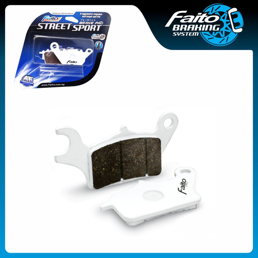 FAITO Front Disc Brake Pads for Spacy Carburetor Spacy FI STREET SPORT ...