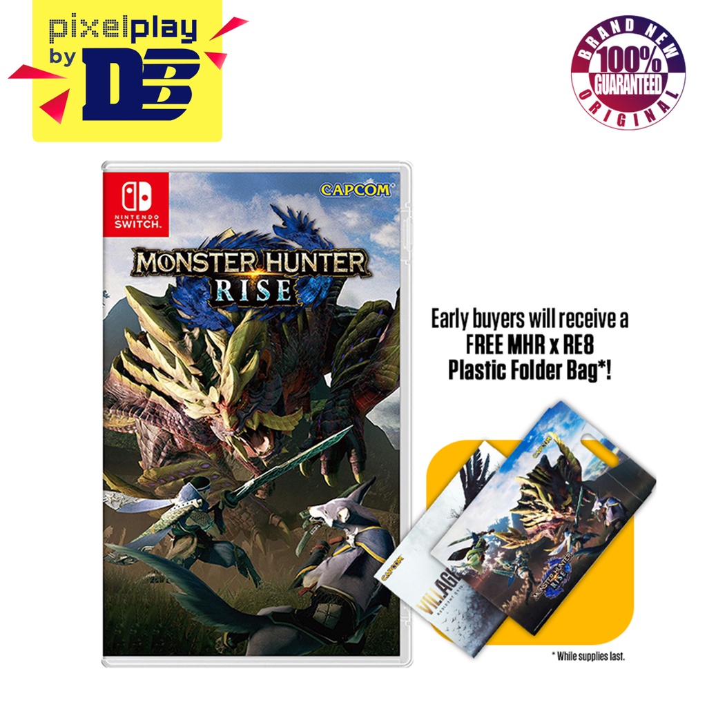 Nintendo Switch Monster Hunter Rise US | Shopee Philippines