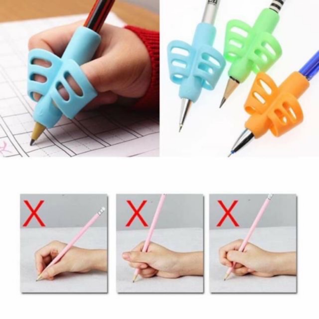 Pencil Holder Pen Writing Aid Grip Postute Correction | Shopee Philippines