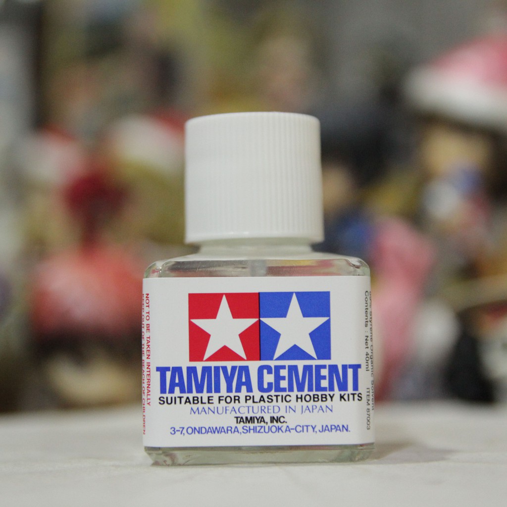 TAMIYA Cement w/Brush 40ml 87003