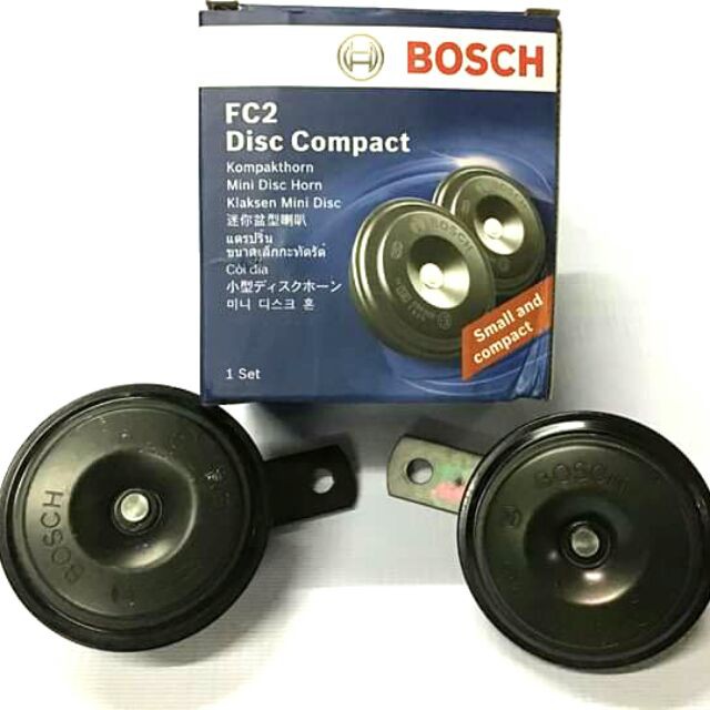 Bosch Disc compact horn FC2 with Relay Set | Shopee Philippines