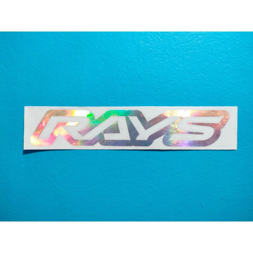 RAYS sticker TE37 Rays Vinyl sticker 1 PC ONLY | Shopee Philippines