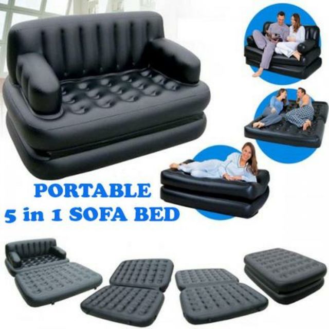 5 in 1 Sofa Bed Free Air Pump Shopee Philippines