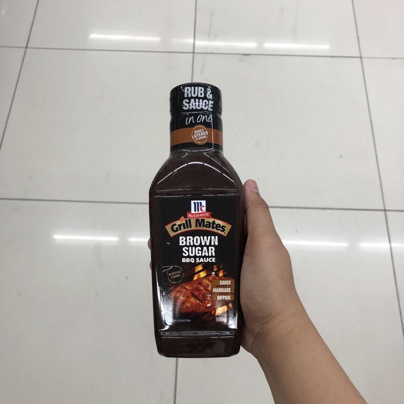 MCCORMICK GRILL MATES BROWN SUGAR BBQ SAUCE 500g Shopee Philippines
