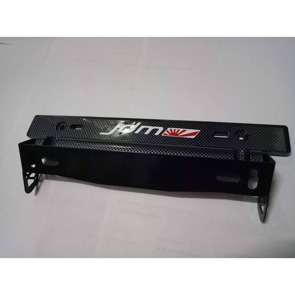 Universal Car Tilting Plate Holder (JDM) Shopee Philippines