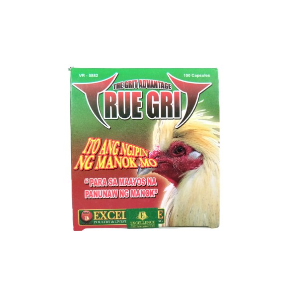 True Grits for Gamefowl & Pigeon (100 Capsules) Shopee Philippines
