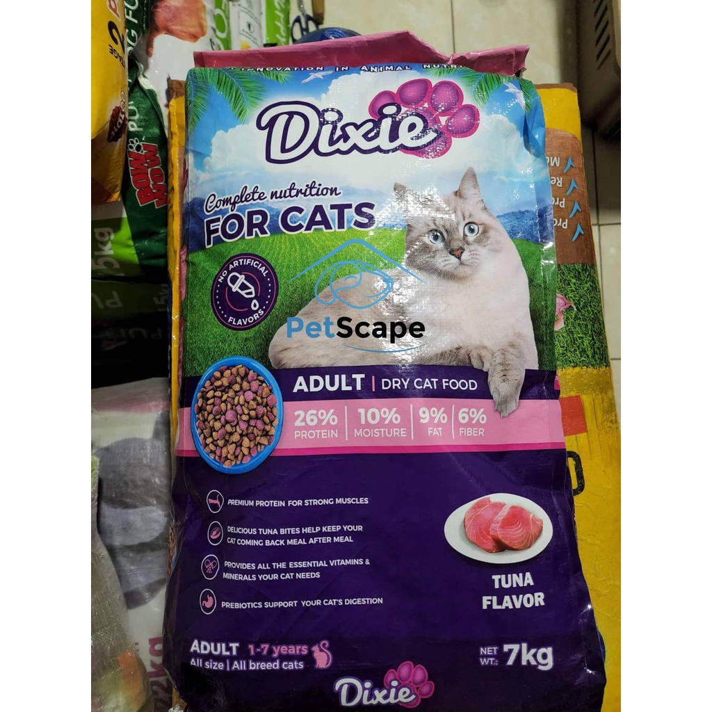 Dixie Dry Cat Food 7kg Shopee Philippines