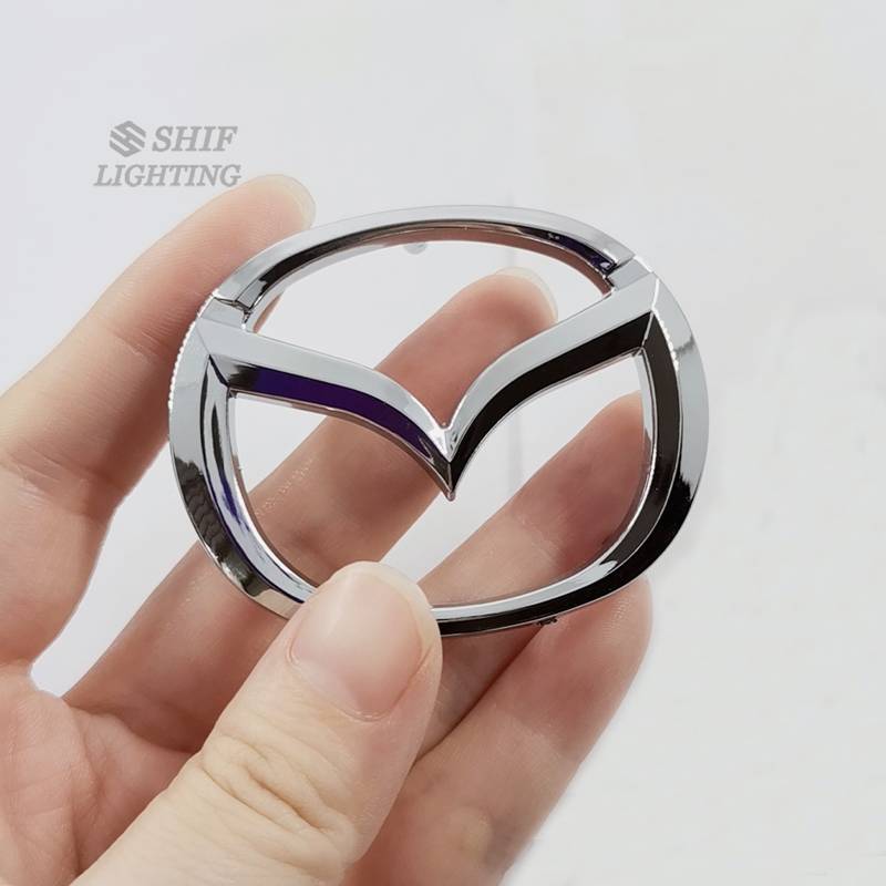 1 X ABS MAZDA Steering Wheel Logo Auto Emblem Badge Sticker Decal Replacement For MAZDA Shopee