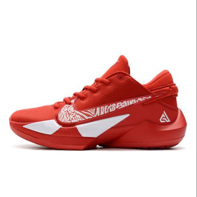 Nike Zoom Freak 2 University Red/White | Shopee Philippines