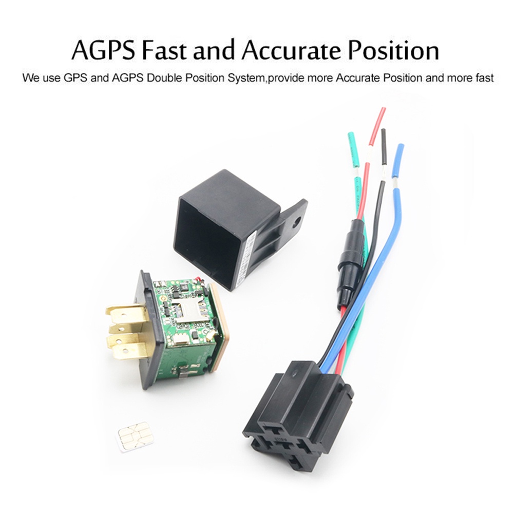 CJ720 Anti Theft Car Relay GPS Locator Real Time Monitor Cut Off Oil